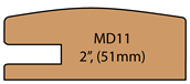 Allstyle Cabinet Doors: Miter Profile MD11(51mm)